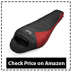 Mountaintop Ultralight Down Sleeping Bag