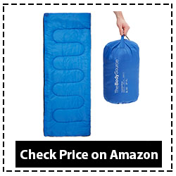 The Body Source Lightweight Envelope Sleeping Bag