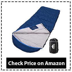 Tough Outdoors All-Season XL Hooded Sleeping Bag