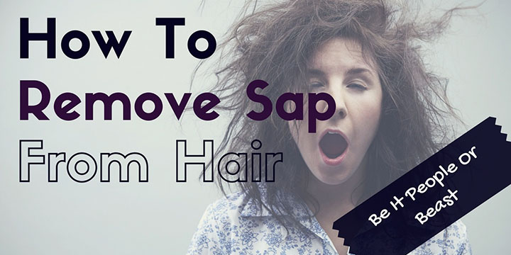 How To Remove Sap From Hair