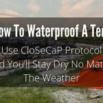 How To Waterproof A Tent