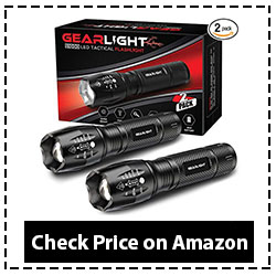 GearLight LED Tactical Flashlight S1000